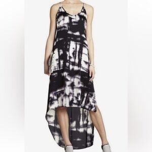 BCBG Rory Black High-Low Hem Dress